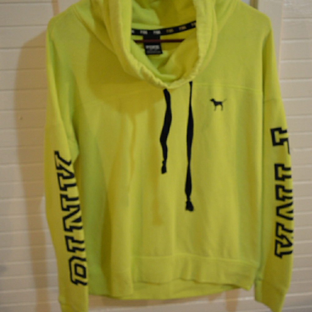 VS Pink cowl sweatshirt